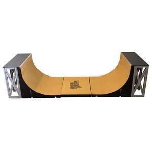 Vintage TECH DECK Tony Hawk Skatepark 26.5" Vert Ramp‎  Half Pipe with extender